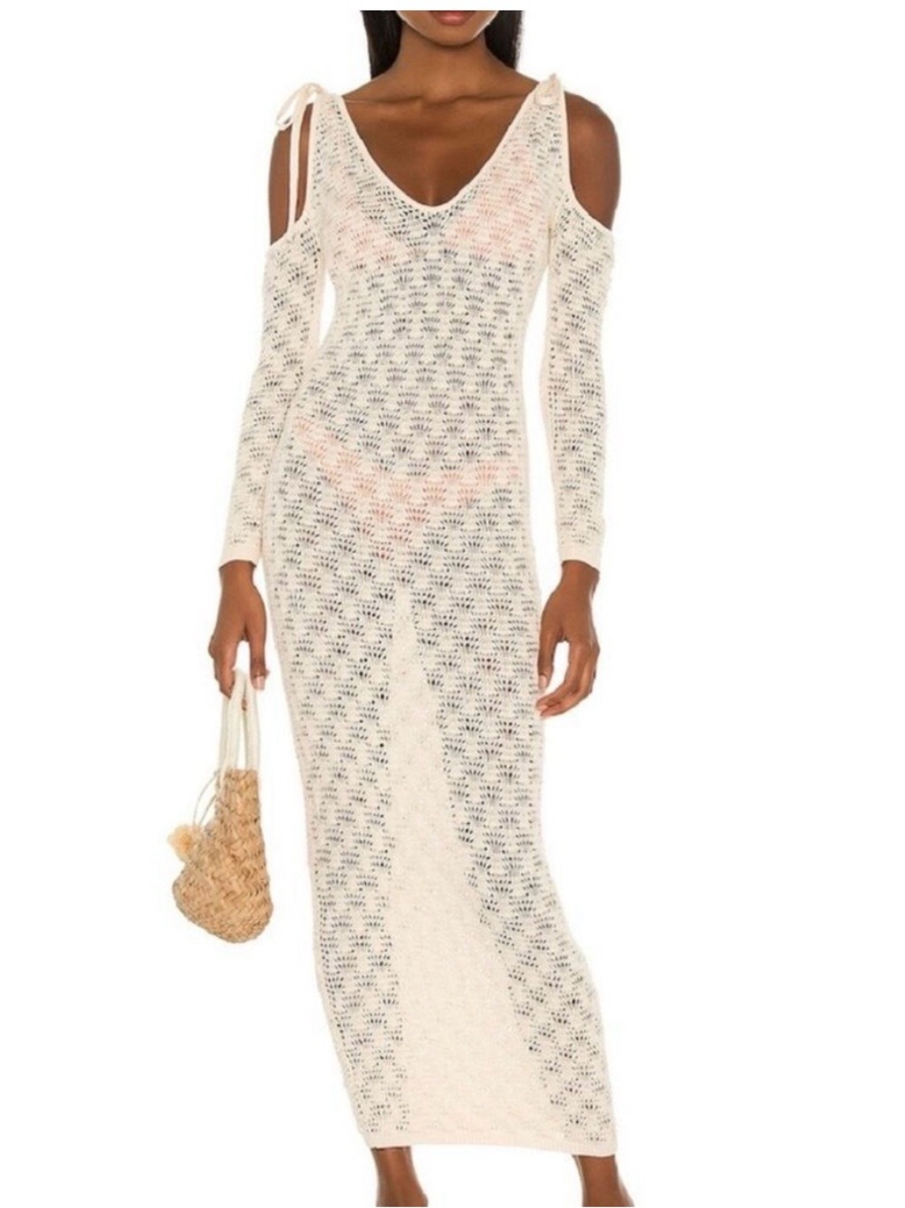 Lovers and Friends Cairo Crocheted Maxi Dress